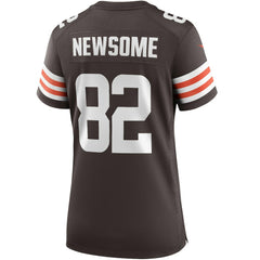Nike Ozzie Newsome Cleveland Browns Women's Game Retired Player Jersey Brown