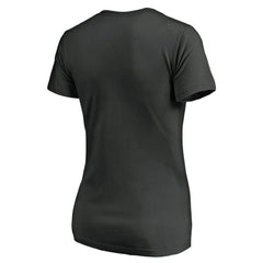 Vegas Golden Knights Women's Drop the Puck V-Neck T-Shirt - Black - NHL 4002173