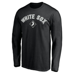 Chicago White Sox Personalized Winning Streak Name & Number Long Sleeve T-Shirt - Black - MLB Discount