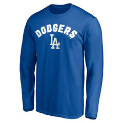 Los Angeles Dodgers Personalized Winning Streak Name & Number Long Sleeve T-Shirt - Royal - MLB Sale