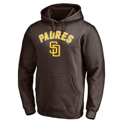 San Diego Padres Personalized Winning Streak Name & Number Pullover Hoodie - Brown - MLB Discount