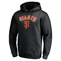 San Francisco Giants Personalized Winning Streak Name & Number Pullover Hoodie - Black - MLB Discount