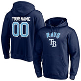 Tampa Bay Rays Personalized Winning Streak Name & Number Pullover Hoodie - Navy - MLB Online