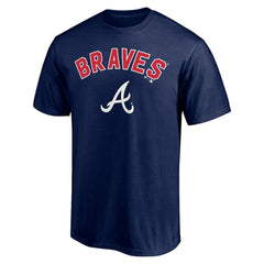 Atlanta Braves Personalized Team Winning Streak Name & Number T-Shirt - Navy - MLB on Sale