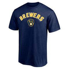 Milwaukee Brewers Personalized Team Winning Streak Name & Number T-Shirt - Navy - MLB on Sale