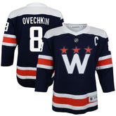 Alexander Ovechkin Washington Capitals Youth 2020/21 Alternate Replica Player Jersey - Navy - NHL 4006980