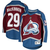 Nathan MacKinnon Colorado Avalanche Youth Home Replica Player Jersey - Burgundy - NHL 4006981