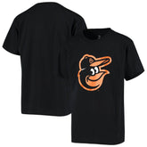 Baltimore Orioles Stitches Youth Team Logo T-Shirt - Black - MLB Sale