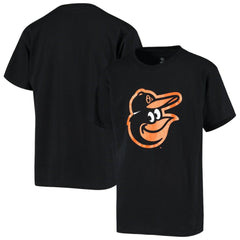 Baltimore Orioles Stitches Youth Team Logo T-Shirt - Black - MLB Sale