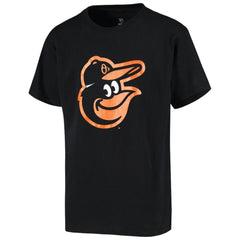 Baltimore Orioles Stitches Youth Team Logo T-Shirt - Black - MLB Sale