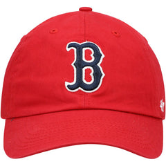 Boston Red Sox '47 Clean Up Adjustable Hat - Red - 47 brand Lifestyle
