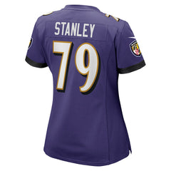 Nike Ronnie Stanley Baltimore Ravens Women's Game Jersey Purple