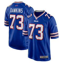 Nike Dion Dawkins Buffalo Bills Game Player Jersey Royal