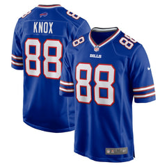 Nike Dawson Knox Buffalo Bills Game Player Jersey Royal