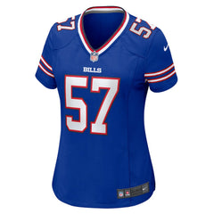 Nike A.J. Epenesa Buffalo Bills Women's Game Jersey Royal