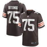 Nike Joel Bitonio Cleveland Browns Game Jersey Brown