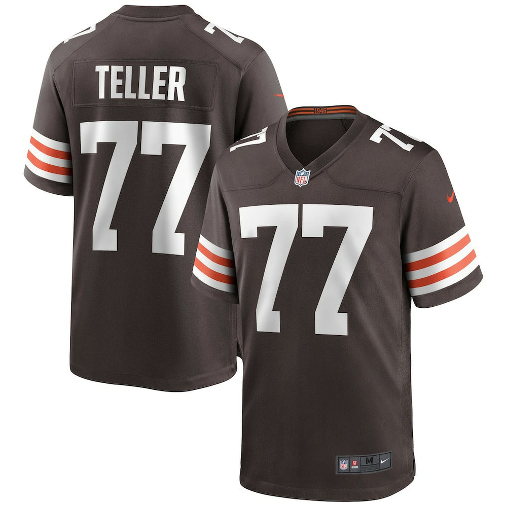 Nike Wyatt Teller Cleveland Browns Game Jersey Brown