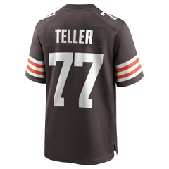 Nike Wyatt Teller Cleveland Browns Game Jersey Brown
