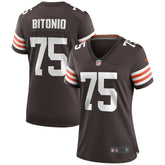Nike Joel Bitonio Cleveland Browns Women's Game Jersey Brown