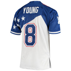 Mitchell & Ness Steve Young NFC 1994 Pro Bowl Authentic Jersey White/Blue