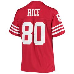 Mitchell & Ness Jerry Rice San Francisco 49ers Women's 1990 Legacy Replica Jersey Scarlet