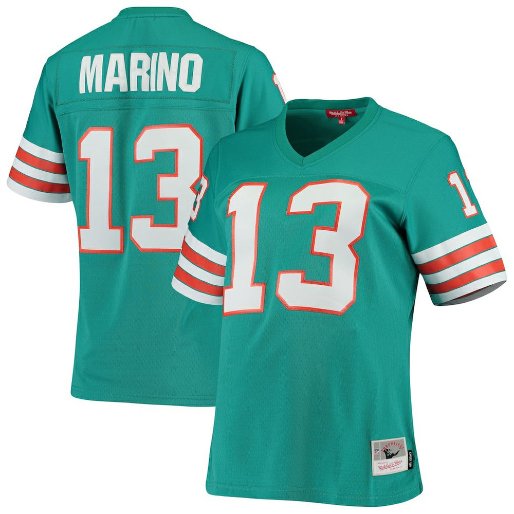Mitchell & Ness Dan Marino Miami Dolphins Women's 1984 Legacy Replica Jersey Aqua