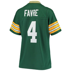 Mitchell & Ness Brett Favre Green Bay Packers Women's 1996 Legacy Replica Player Jersey Green