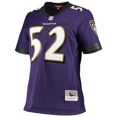 Mitchell & Ness Ray Lewis Baltimore Ravens Women's Legacy Replica Team Jersey Purple