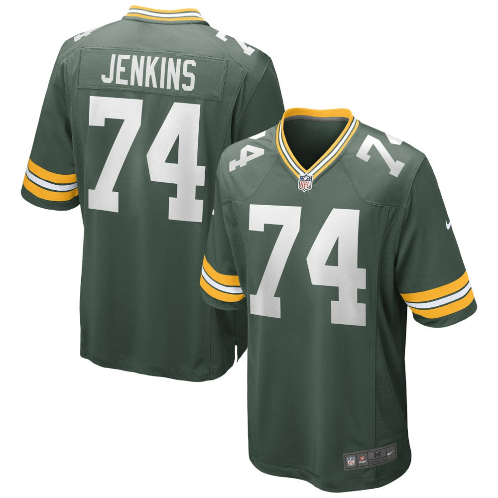 Nike Elgton Jenkins Green Bay Packers Game Jersey Green