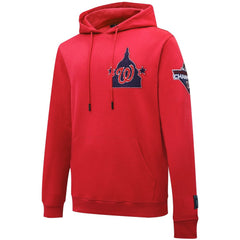 Washington Nationals Pro Standard Logo Pullover Hoodie - Red - MLB Sale