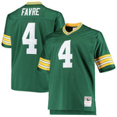 Mitchell & Ness Brett Favre Green Bay Packers Big & Tall 1996 Retired Player Replica Jersey Green