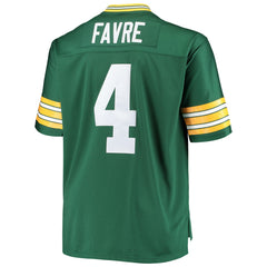 Mitchell & Ness Brett Favre Green Bay Packers Big & Tall 1996 Retired Player Replica Jersey Green