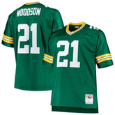 Mitchell & Ness Charles Woodson Green Bay Packers Big & Tall 2010 Retired Player Replica Jersey Green