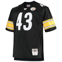 Mitchell & Ness Troy Polamalu Pittsburgh Steelers Big & Tall 2005 Retired Player Replica Jersey Black