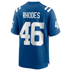 Nike Luke Rhodes Indianapolis Colts Game Jersey Royal
