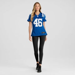 Nike Luke Rhodes Indianapolis Colts Women's Game Jersey Royal