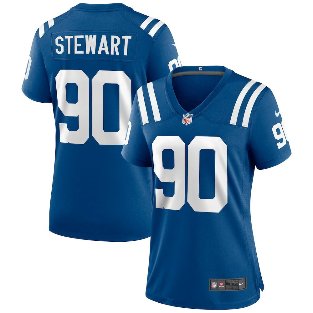 Nike Grover Stewart Indianapolis Colts Women's Game Jersey Royal