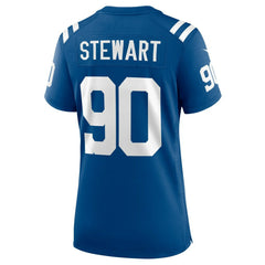 Nike Grover Stewart Indianapolis Colts Women's Game Jersey Royal