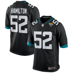 Nike DaVon Hamilton Jacksonville Jaguars Game Jersey Black