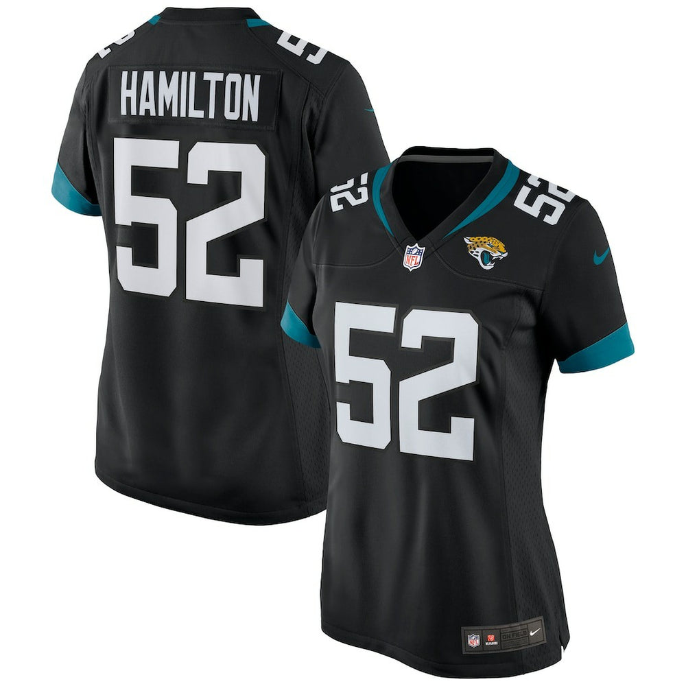 Nike DaVon Hamilton Jacksonville Jaguars Women's Game Jersey Black
