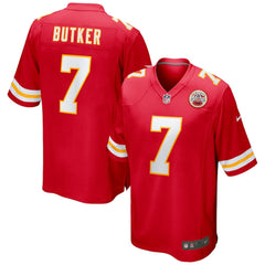 Nike Harrison Butker Kansas City Chiefs Game Jersey Red