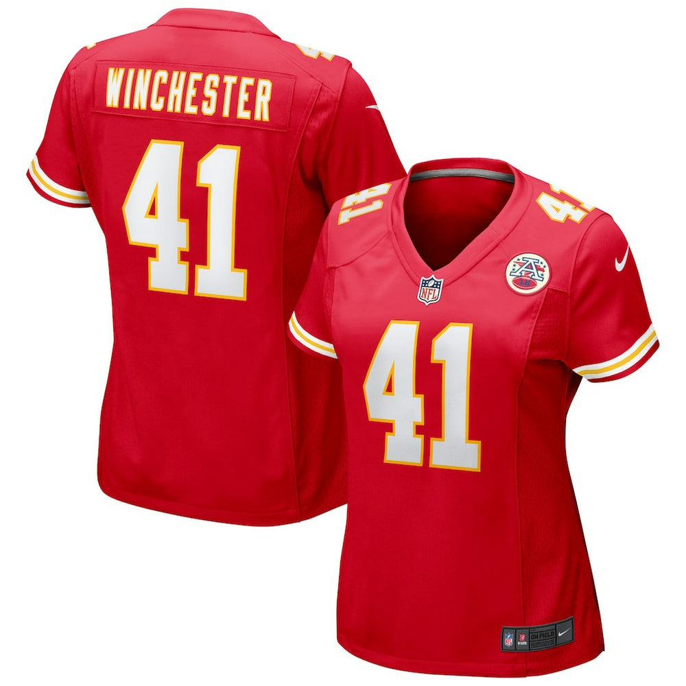 Nike James Winchester Kansas City Chiefs Women's Game Jersey Red
