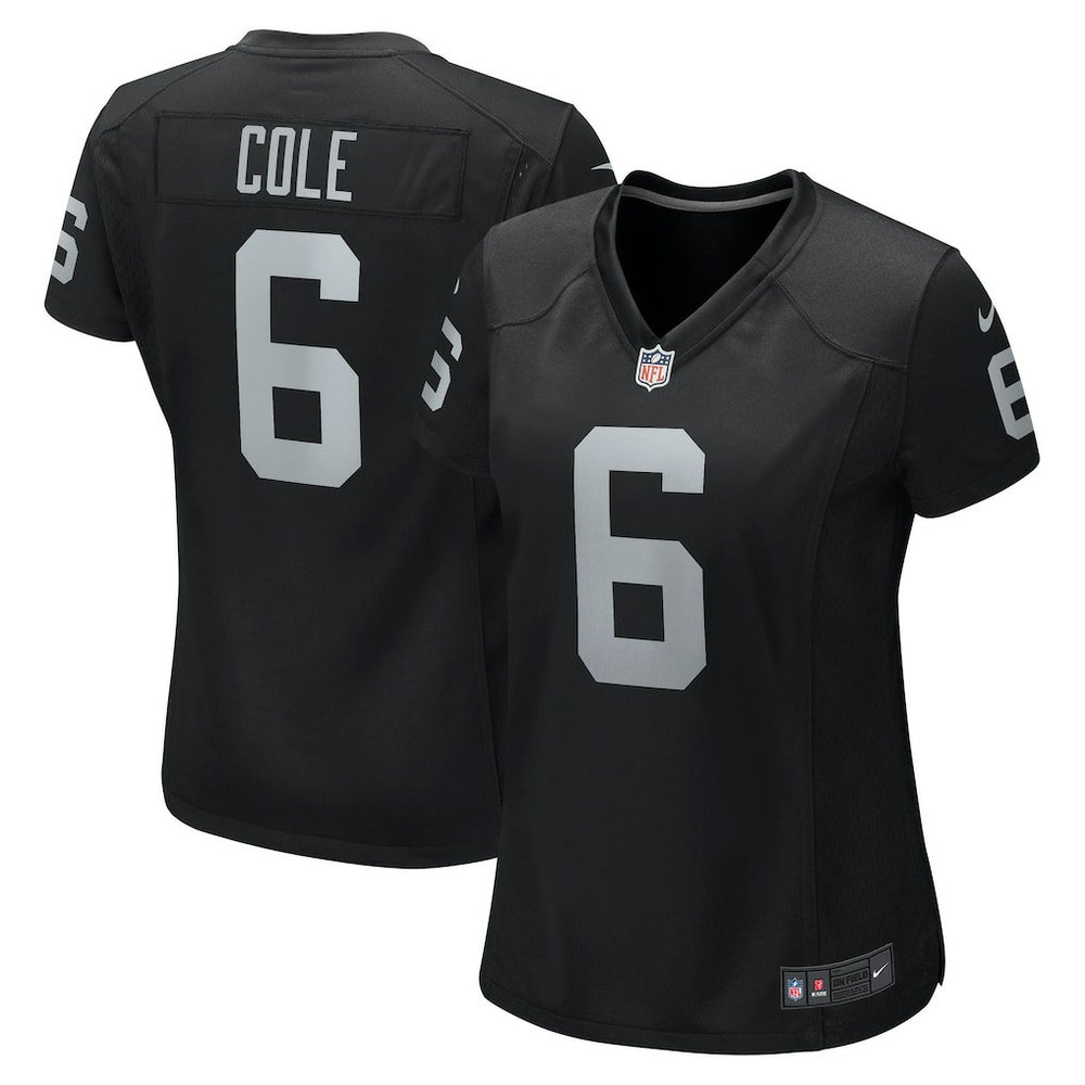 Nike AJ Cole Las Vegas Raiders Women's Game Jersey Black