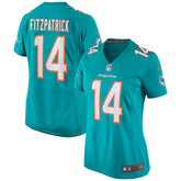 Nike Ryan Fitzpatrick Miami Dolphins Women's Game Jersey Aqua