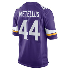 Nike Josh Metellus Minnesota Vikings Game Jersey Purple