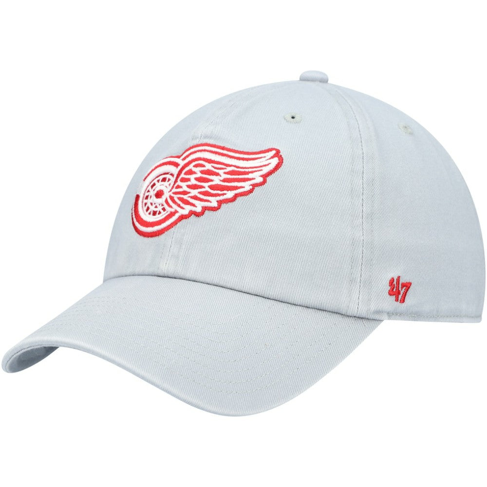 Detroit Red Wings '47 Team Clean Up Adjustable Hat - Gray - NHL 4028774