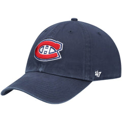 Montreal Canadiens '47 Team Clean Up Adjustable Hat - Navy - NHL 4028784