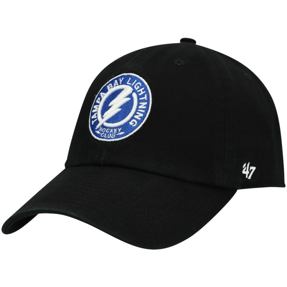 Tampa Bay Lightning '47 Team Clean Up Adjustable Hat - Black - NHL 4028814