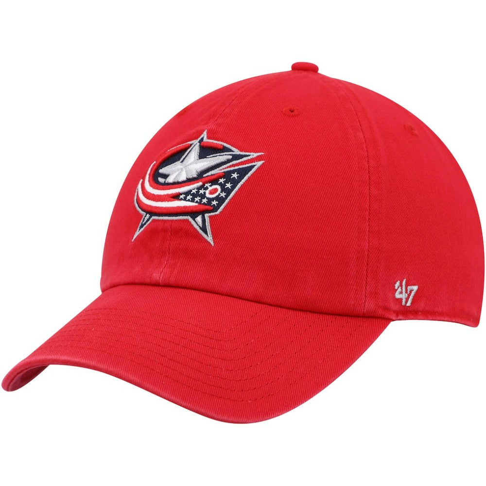 Columbus Blue Jackets '47 Team Clean Up Adjustable Hat - Red - NHL 4028823