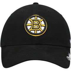 Boston Bruins '47 Women's Team Miata Clean Up Adjustable Hat - Black - NHL 4029071